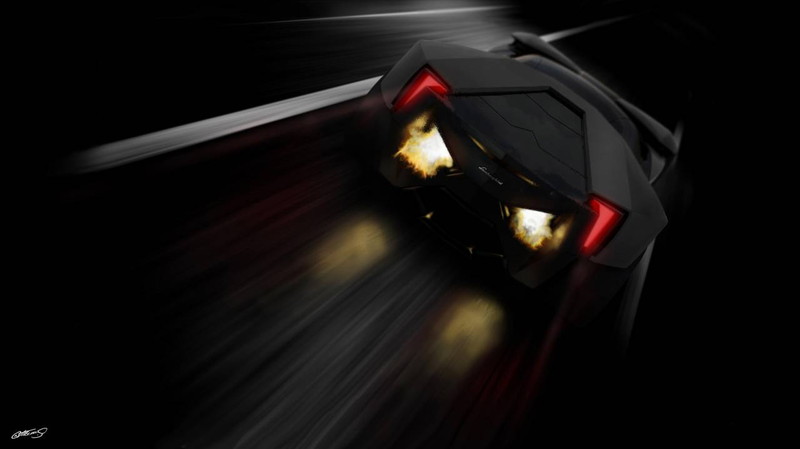 Illustration for article titled Lamborghini Ankonian: Concept Photos